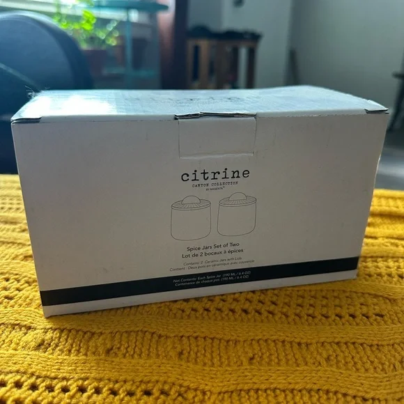 Citrine Spice Jars - Canyon Collection by Magenta - Picture 5 of 8